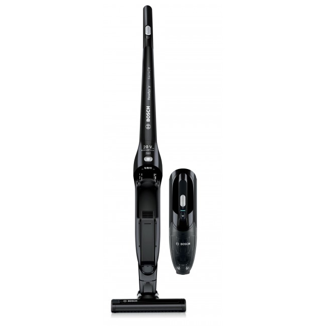 Bosch BCHF220GB Serie 2 2-in-1 Cordless Vacuum Cleaner - 44 Minutes Run Time - Jet Black