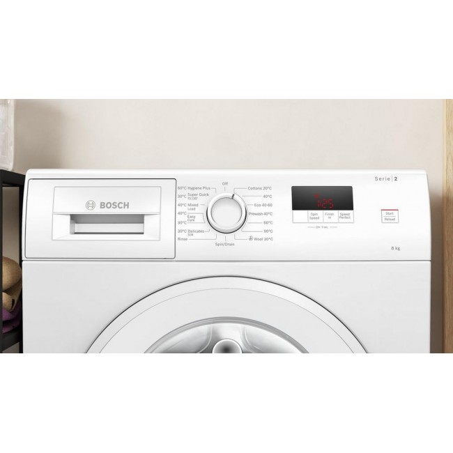 Bosch WGE03408GB 8kg 1400 Spin Washing Machine - 2YR Warranty--