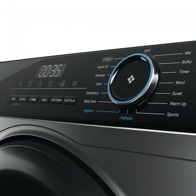 Haier HD80-A2939R 8kg Heat Pump Tumble Dryer - Graphite