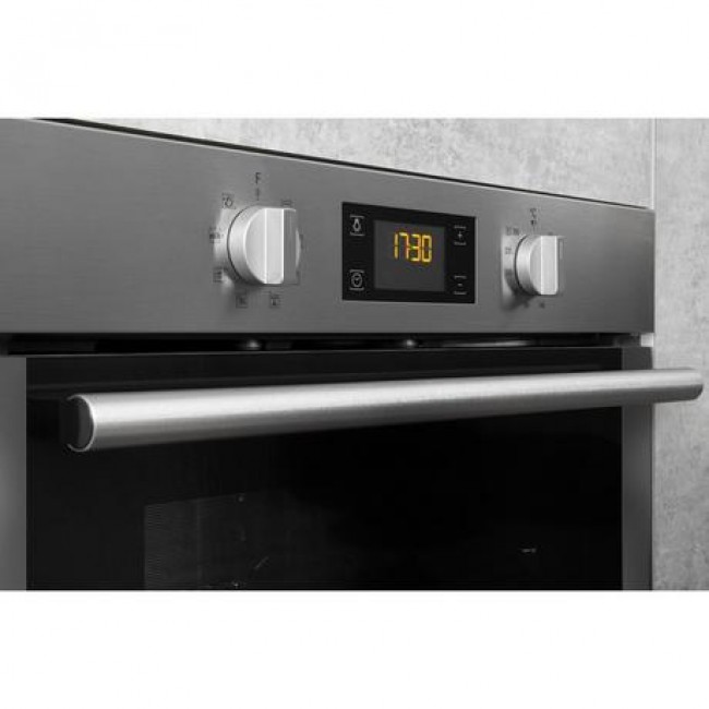 Hotpoint SAEU4544TCIX 59.5cm Built In Electric Single Oven - Inox